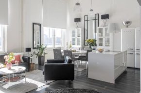 Upea loftsuite, järvinäkymä, wifi, sauna & spa
